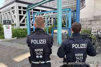 Massiver Polizeischutz: Mutmaßliches Opfer der Hells Angels sagt im Gericht aus