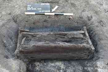 Archäologen entdecken rätselhafte Holzkiste