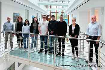 Stemwede: Rila begrüßt sechs neue Auszubildende