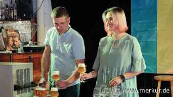 Craftbeer aus Schwabsoien: Fernsehen begleitet ukrainisches Brauerpaar bei Verkostung