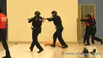 Doral Police conduct mass casualty attack exercise at charter school