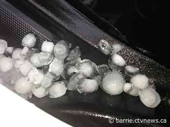 Thunderstorm warning for central Ontario