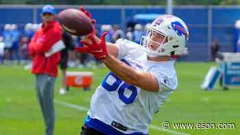 What can rookie tight end Dalton Kincaid add to Bills' offense?