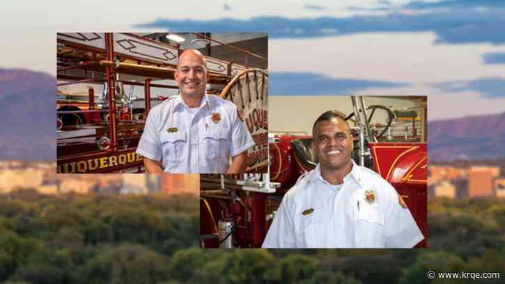 Albuquerque Fire Rescue gets new deputy chiefs