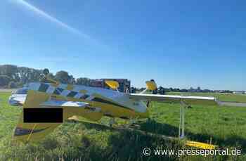 POL-PDLU: Speyer - Flugunfall eines Ultraleichtflugzeuges 10.08.2023, 17:20 Uhr