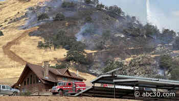 Crews battling multiple wildfires in Tulare County, both at 10% containment