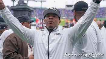 Ray Rice attends Ravens training camp practice, nearly 10 years after domestic violence charges ended career