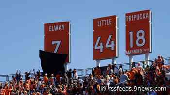 Retired Broncos numbers get new signage at Denver stadium