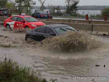 Ottawa rainfall records teetering already with soggy start to August