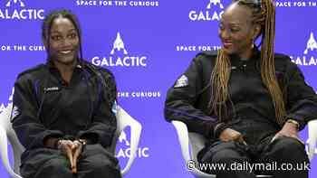 Virgin Galactic sends first mother-daughter duo in space who told DailyMail.com they feel more grounded and connected to the Earth after historic mission in New Mexico