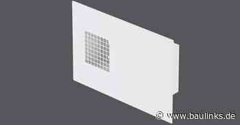 Kombi-Außenwandgitter Zehnder ComfoEdge Dupla überzeugt in Funktionalität und Design