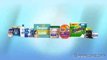 Spend $80 on Select P&G Household Items and Get a $20 Amazon Credit for Later     - CNET
