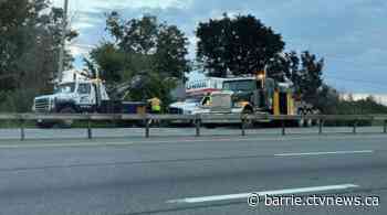 Crash slows traffic right outside entrance to Boots and Hearts
