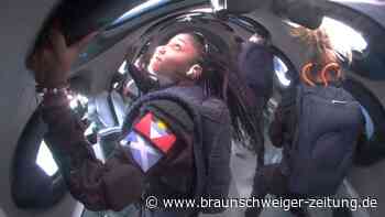 Mutter-Tochter-Duo gewinnt Tickets - und fliegt ins Weltall