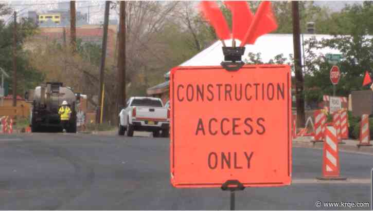 Construction wrapping up along Mountain Road in Old Town