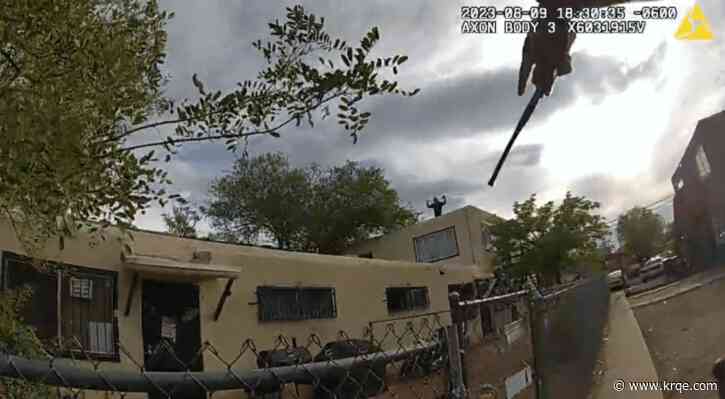 Video: Albuquerque Police arrest juvenile accused of having gun