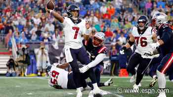 QB Stroud: Will grow from rocky Texans debut