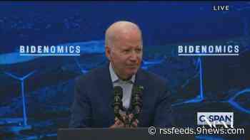 Biden throws shade at Lauren Boebert in speech