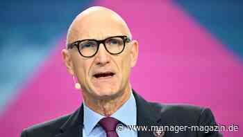 Telekom: Tim Höttges droht mit Verlagerung von Investitionen ins Ausland