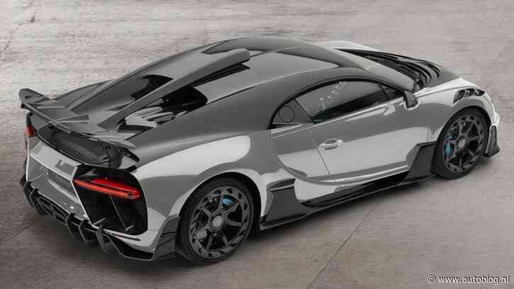Facelift voor de meest bizarre Bugatti Chiron