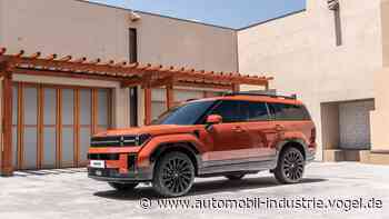 Hyundai präsentiert den Santa Fe im neuen Design