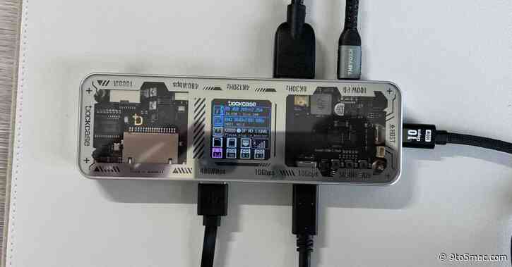 Hands-on: Dockcase releases new transparent 10 in 1 ‘Explorer Edition’ USB-C hub with real-time diagnostic display