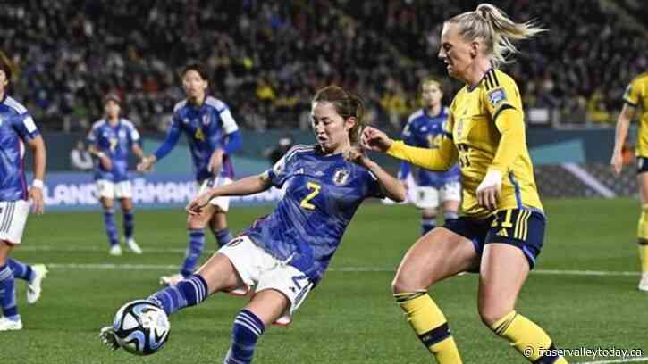 Sweden stakes a claim at Women’s World Cup favorite by stopping Japan 2-1 in quarterfinals