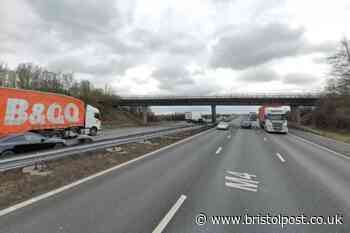M4 lane closed for resurfacing work after coach fire near Bristol