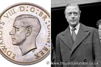 Very rare Edward VIII coin predicted to fetch £200k at auction