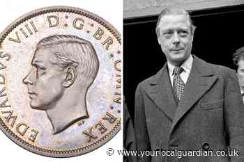 Very rare Edward VIII coin predicted to fetch £200k at auction
