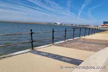 West Kirby flood wall path reopens