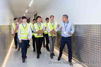Heathrow students given inspirational tour of data centre