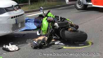 Motorradfahrer aus Wolfsburg bei Unfall schwer verletzt