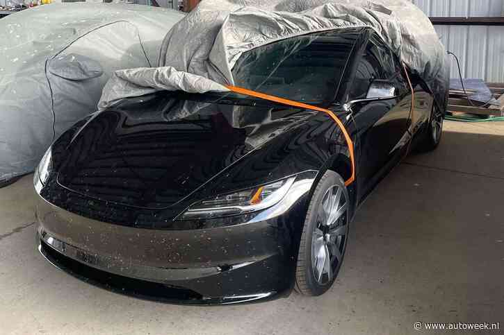 Vernieuwde Tesla Model 3 lijkt aanstaande