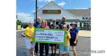 Clean Express Auto Wash Donates Over $6,000 to Nightingales Harvest