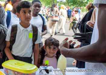 Food festival comes to Beam County Primary School, Dagenham