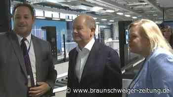 Scholz mit SPD-Spitzenkandidatin Faeser in Hessen unterwegs