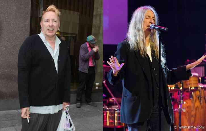 John Lydon says its “wrong” to credit Patti Smith with punk’s beginnings