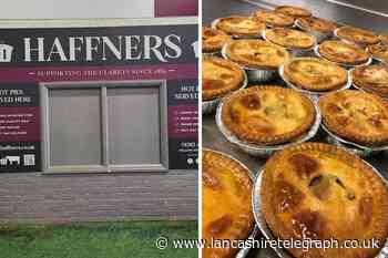 Burnley fans to get a taste of Haffners pies at Turf Moor