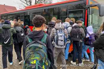 Enger: Erneute Kritik an überfüllten Schulbussen