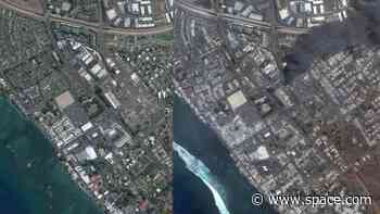 Aftermath of Hawaii's deadly wildfire inferno revealed in gut-wrenching satellite images