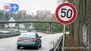 Baustelle zwischen Hochbrücke und Holsteinstadion in Kiel bringt Behinderungen