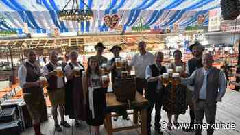 „Endlich geht’s los!“: Dorfener Volksfest gestartet