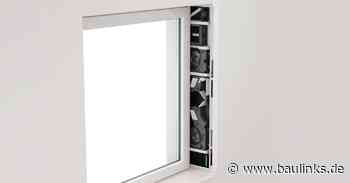 Fassadenlüftung der Extraklasse: der neue Aeromat VT von Siegenia