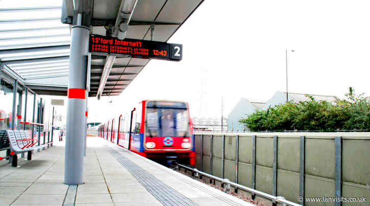 A 10-day closure of part of the DLR starts next Saturday