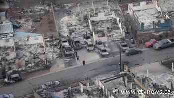 Devastation comes to light as Maui residents slowly return to charred remains of historic town