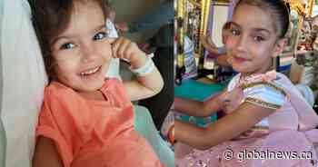 After four-year cancer battle, young Saskatoon girl sees wish fulfilled