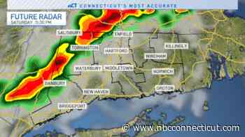 Strong to severe storms possible in parts of the state Saturday night