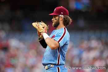 Slugger Bryce Harper Out of Lineup With Back Spasms; Day to Day for NL Wild Card-Leading Phillies