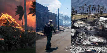 Photos: Wildfires rip through Maui, killing at least 55 and destroying historic town